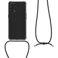 Oppo Find X3 Lite Silicone Necklace Phone Case Clear
