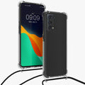 Oppo Find X3 Lite Silicone Necklace Phone Case Clear