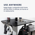 kwmobile Tisch Handtaschenhalter Haken - Faltbare Antirutsch Taschenhaken Halterung Handtaschen - Sonstiges