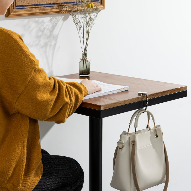 kwmobile Tisch Handtaschenhalter Haken - Faltbare Antirutsch Taschenhaken Halterung Handtaschen - Sonstiges
