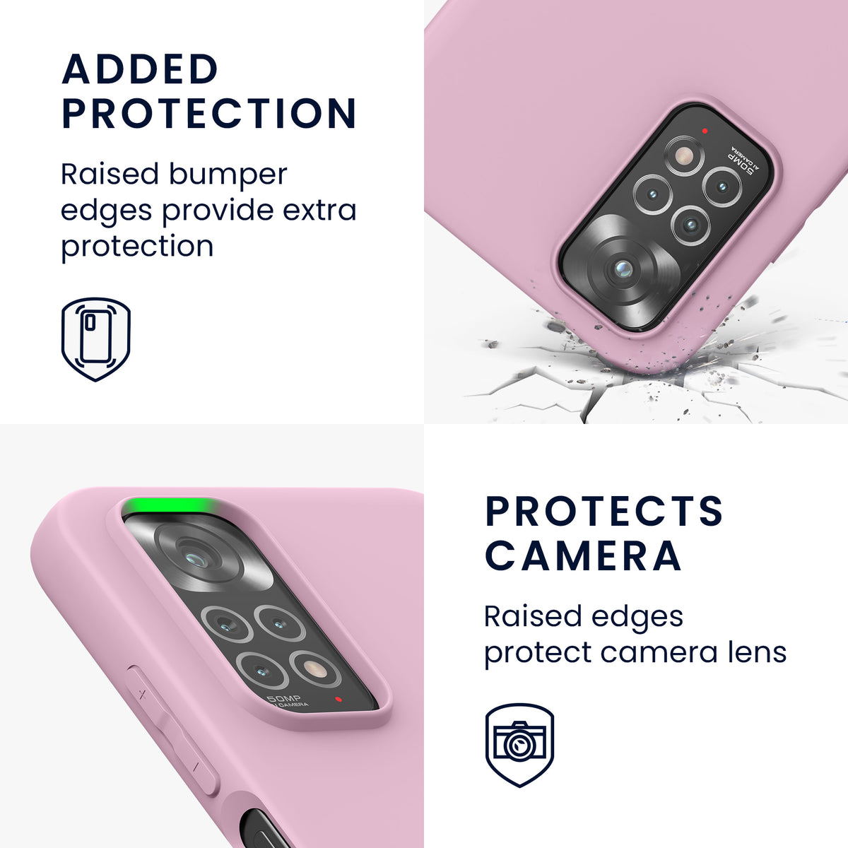 kwmobile Phone Case for Xiaomi Redmi Note 11 / Note 11S - Protective Cover