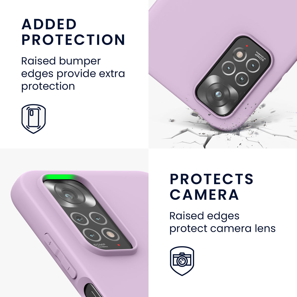 kwmobile Phone Case for Xiaomi Redmi Note 11 / Note 11S - Protective Cover