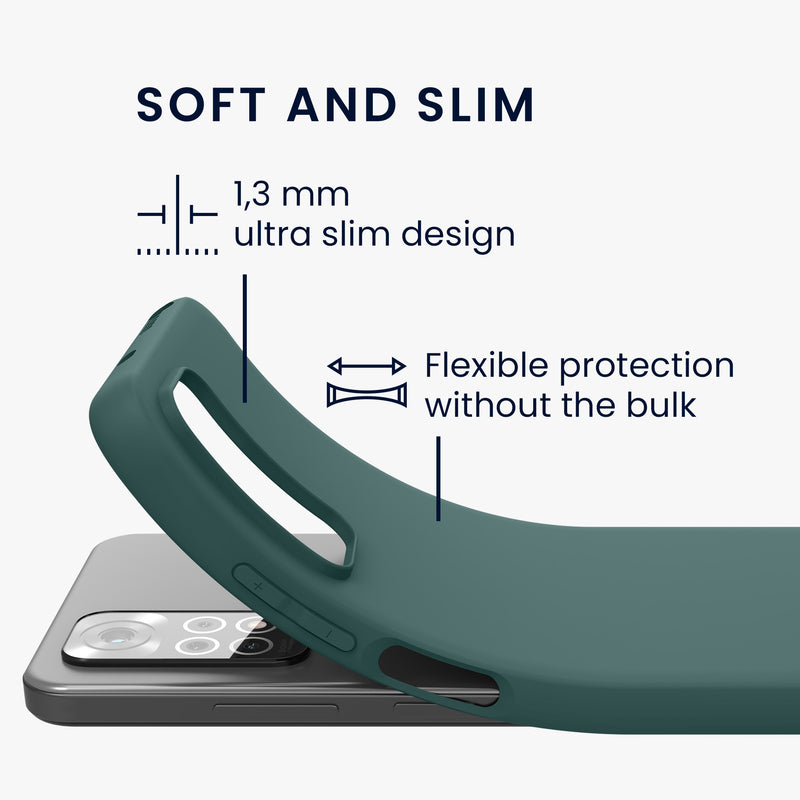 kwmobile Phone Case for Xiaomi Redmi Note 11 / Note 11S - Protective Cover