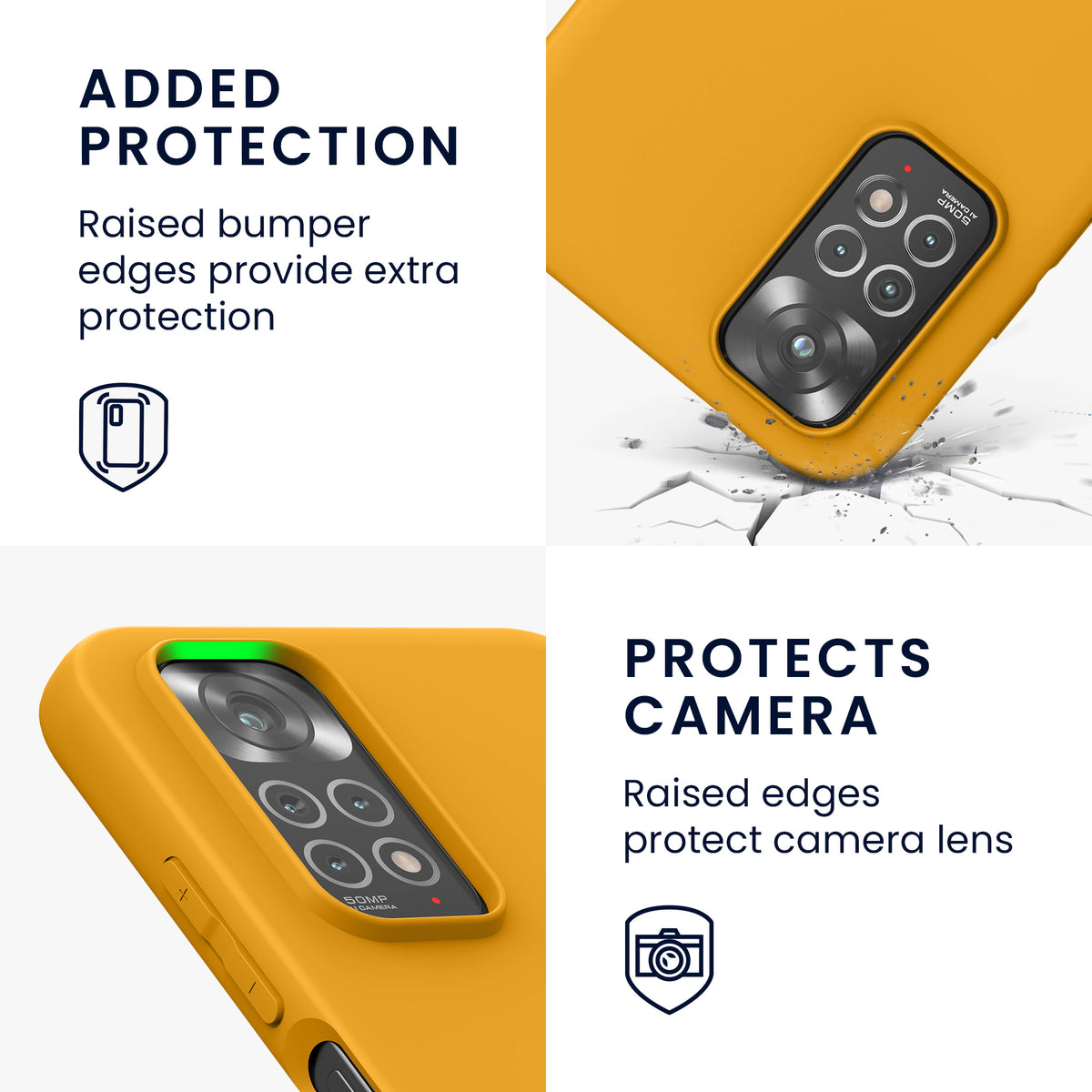 kwmobile Phone Case for Xiaomi Redmi Note 11 / Note 11S - Protective Cover