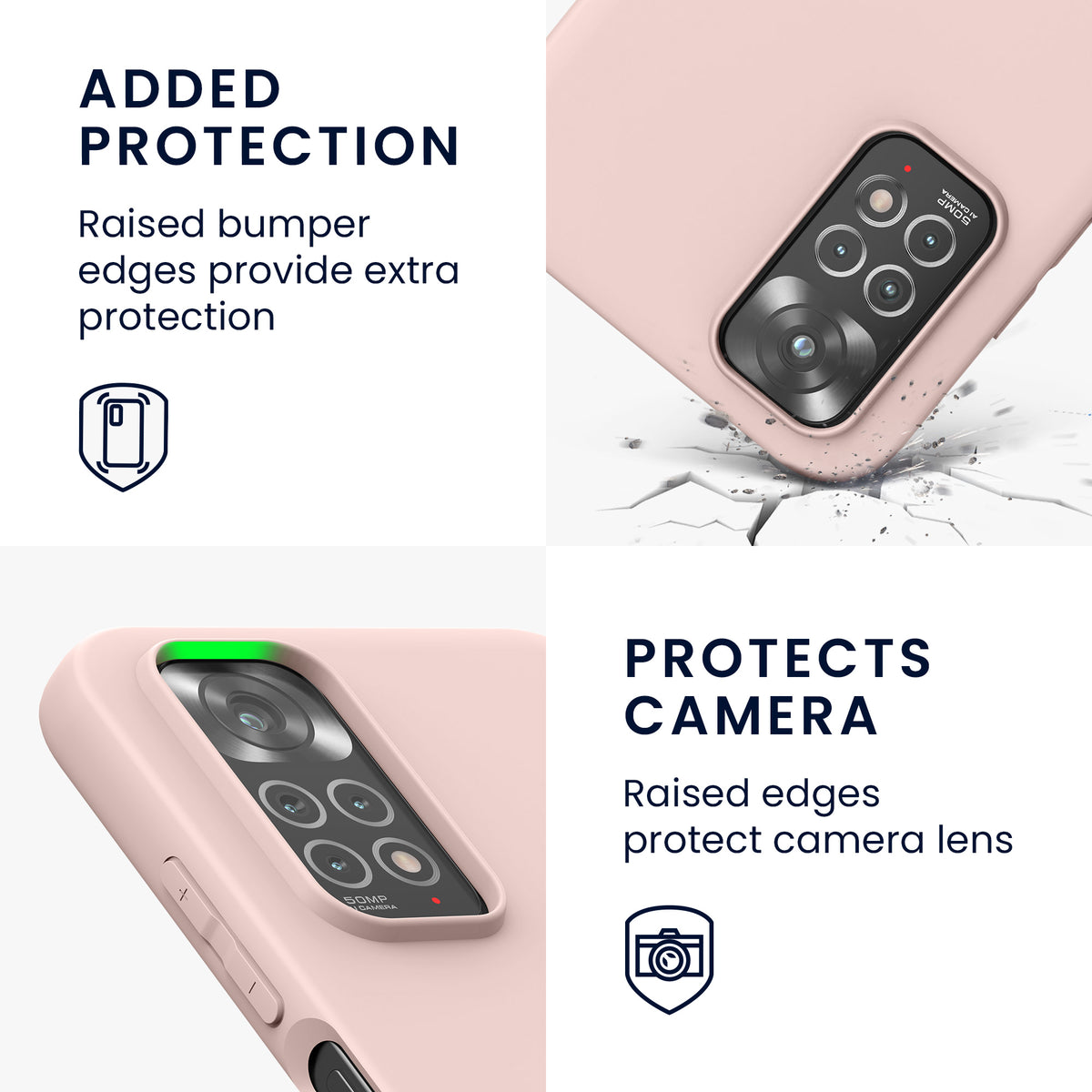 kwmobile Phone Case for Xiaomi Redmi Note 11 / Note 11S - Protective Cover