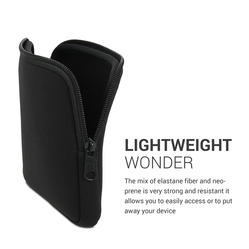kwmobile Schutztasche für eReader - Tasche Hülle Cover Case Schutzhülle - 17,5 x 14,7 cm Innenmaße - Hüllen