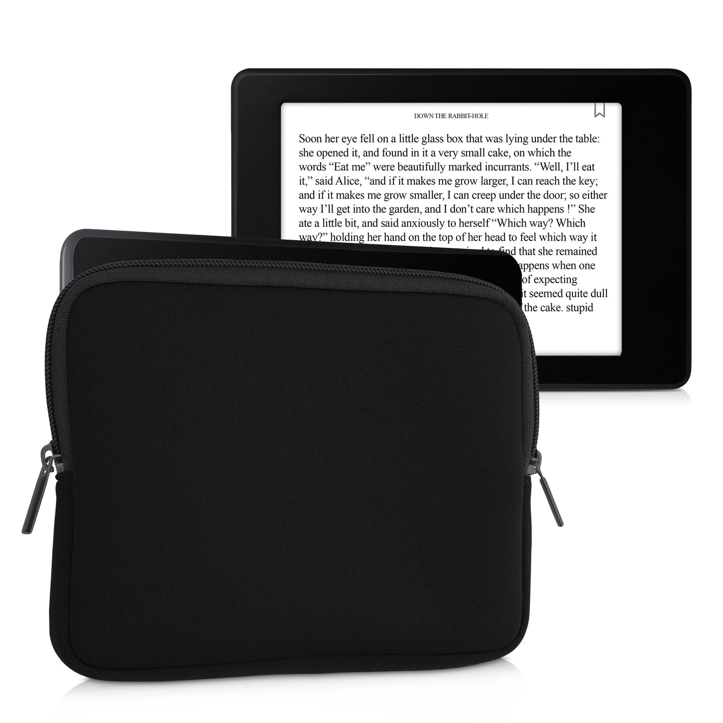 kwmobile Schutztasche für eReader - Tasche Hülle Cover Case Schutzhülle - 17,5 x 14,7 cm Innenmaße - Hüllen