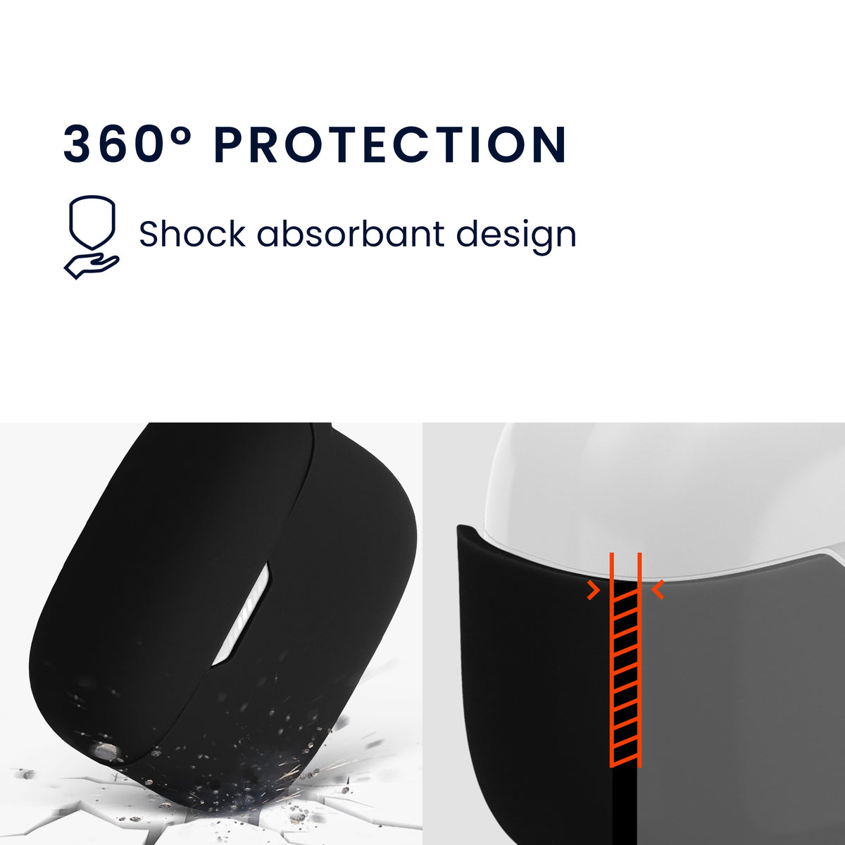 Case for JBL Tune 230 NC TWS / T230NC / T235NC Shockproof Silicone