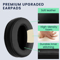 kwmobile Ear Pads for Sennheiser HD 300 Ear Cushions Replacement Ear Pads Headphone Spare Parts Headphone Replacement Pads for Over Ear Headphones