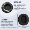 kwmobile Ear Pads for Sennheiser HD 300 Ear Cushions Replacement Ear Pads Headphone Spare Parts Headphone Replacement Pads for Over Ear Headphones