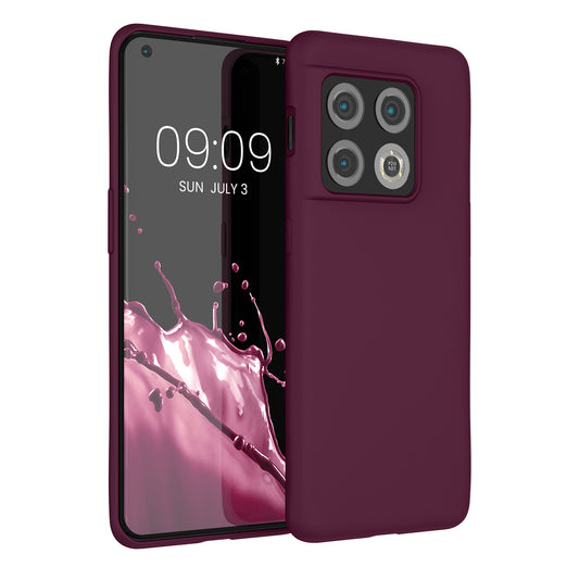 kwmobile Cell Phone Case for OnePlus 10 Pro 5G Case - Silicone - Wireless Charging - Protective Cover
