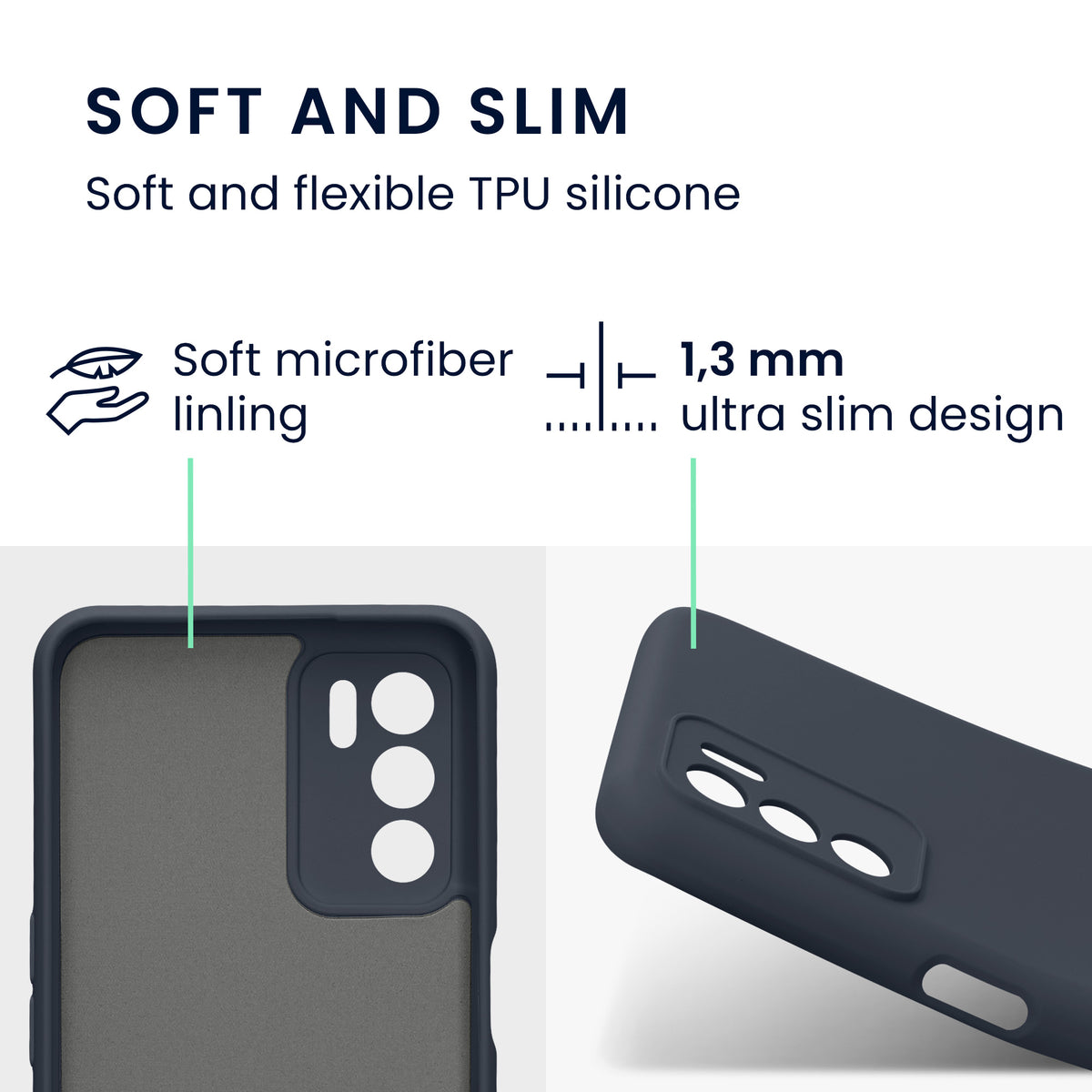 Oppo A16 / A16s / A54s Silicone Phone Case
