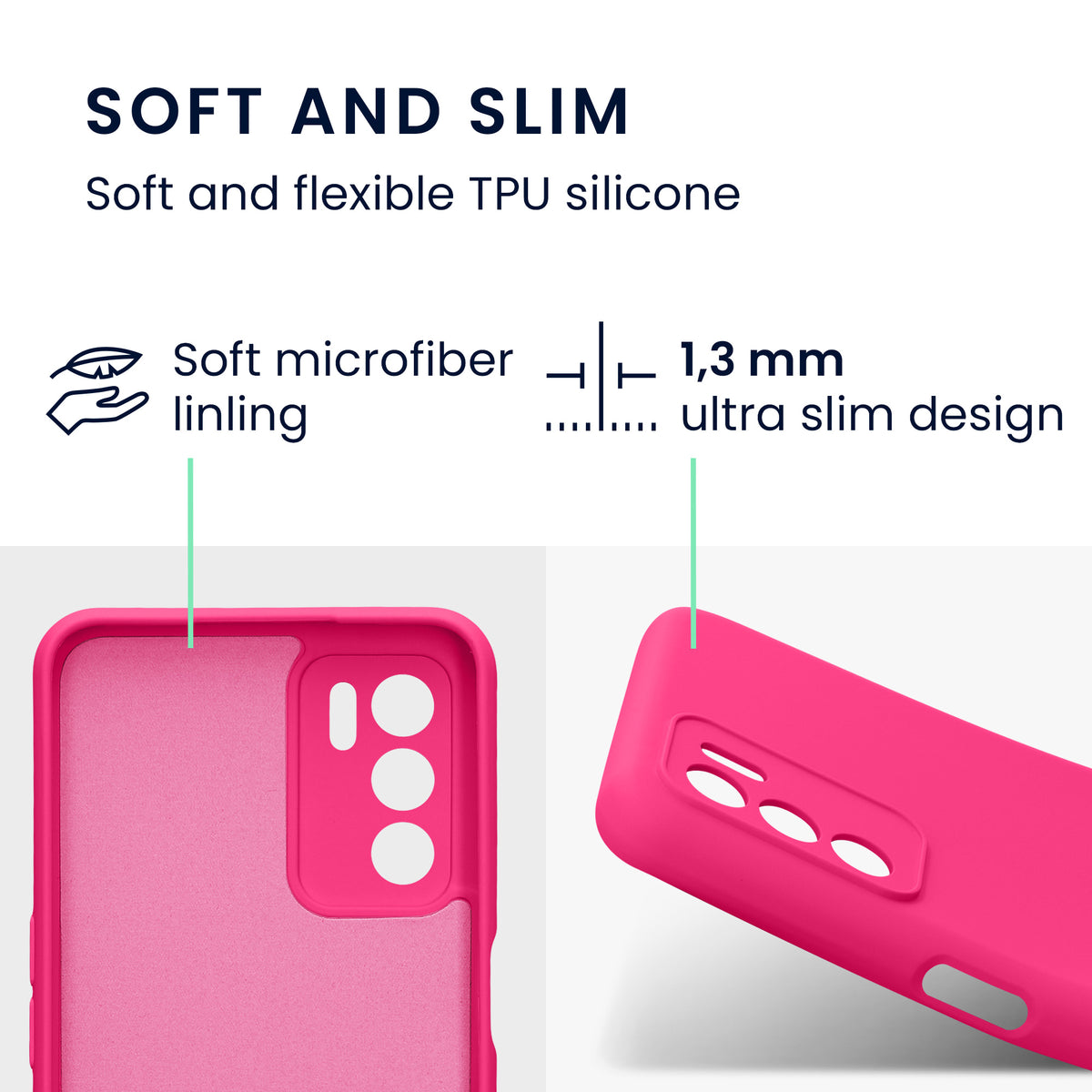 Oppo A16 / A16s / A54s Silicone Phone Case