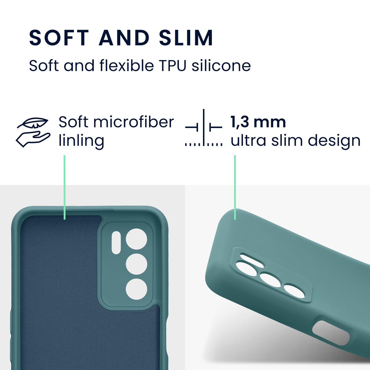 Oppo A16 / A16s / A54s Silicone Phone Case