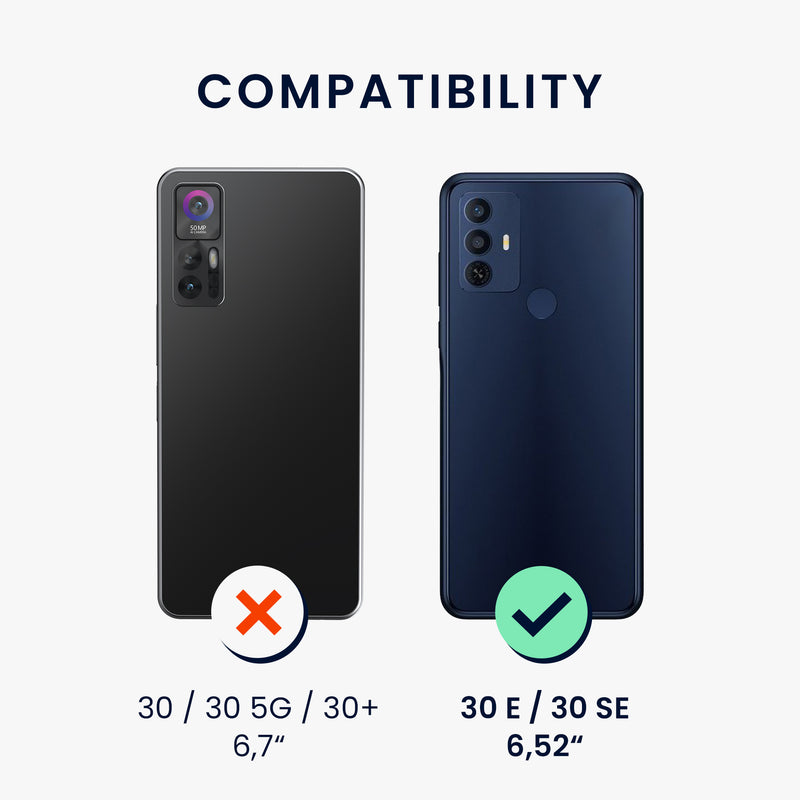 TCL 30 E / 30 SE Case Matt Silicone