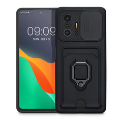 Xiaomi 11T / 11T Pro Wallet Case Silicone with Camera Cover