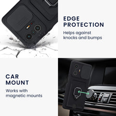Xiaomi 11T / 11T Pro Wallet Case Silicone with Camera Cover