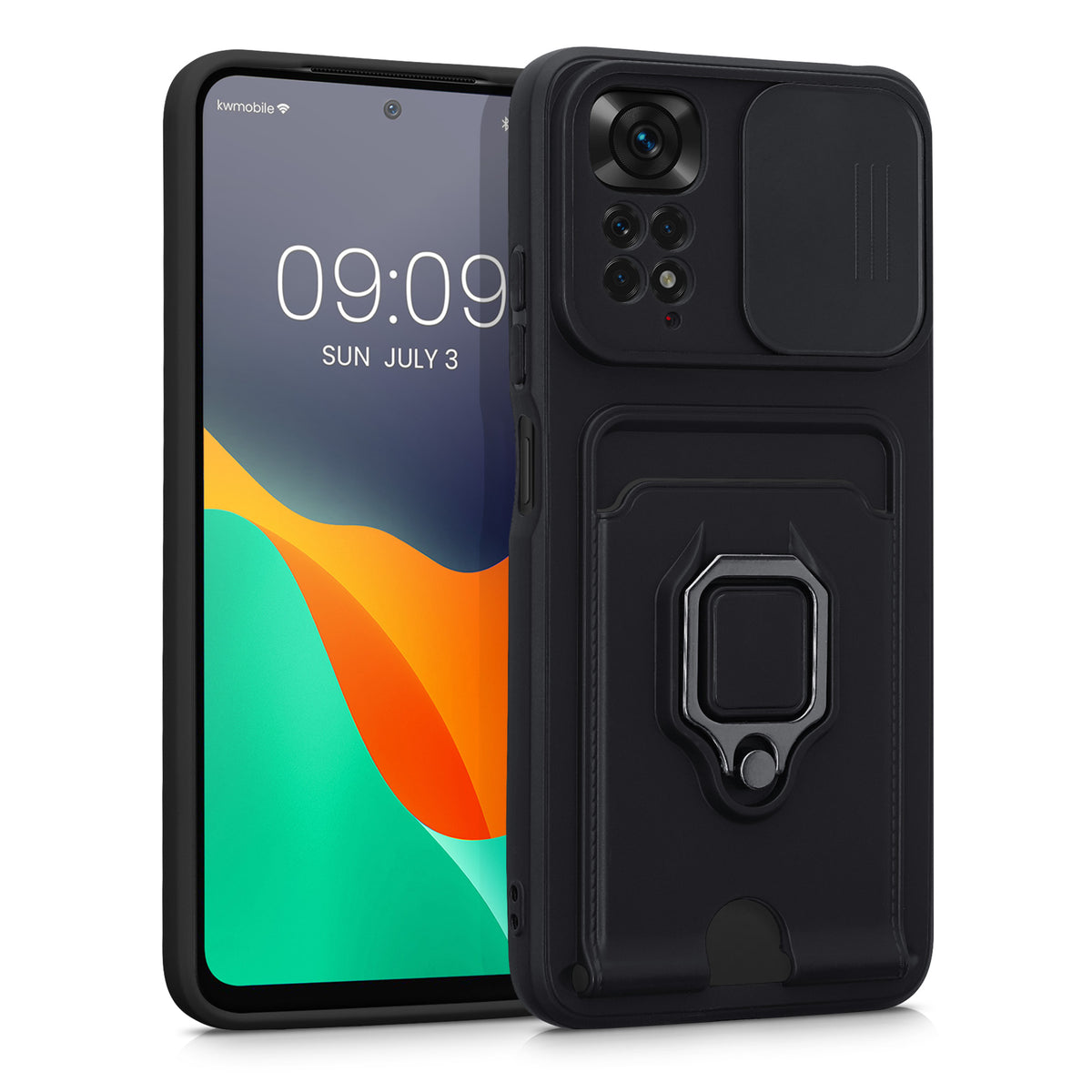 Xiaomi Redmi Note 11 / Note 11S Wallet Case Silicone with Camera Cover