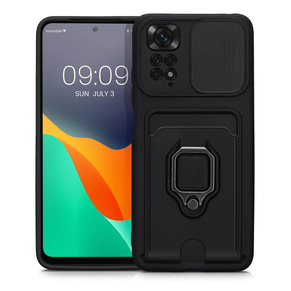 Xiaomi Redmi Note 11 / Note 11S Wallet Case Silicone with Camera Cover