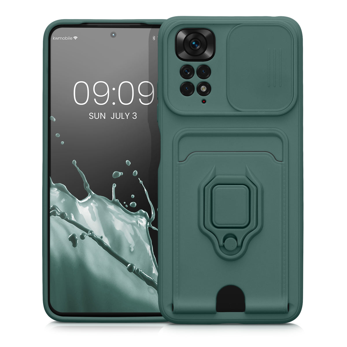 Xiaomi Redmi Note 11 / Note 11S Wallet Case Silicone with Camera Cover