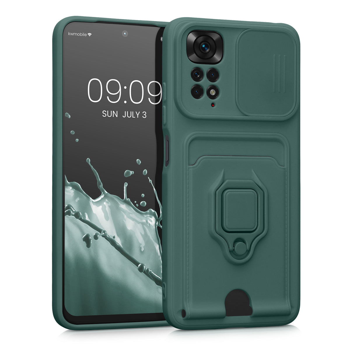 Xiaomi Redmi Note 11 / Note 11S Wallet Case Silicone with Camera Cover