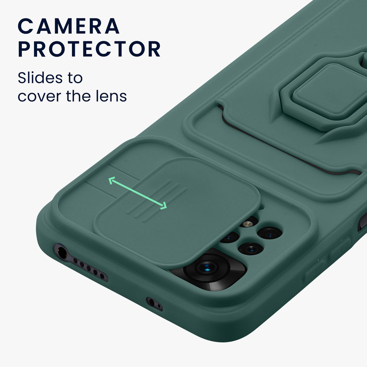 Xiaomi Redmi Note 11 / Note 11S Wallet Case Silicone with Camera Cover