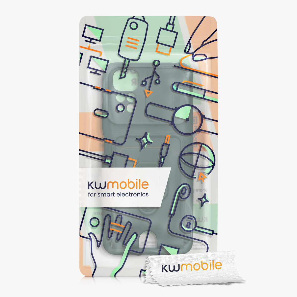 Xiaomi Redmi Note 11 / Note 11S Wallet Case Silicone with Camera Cover