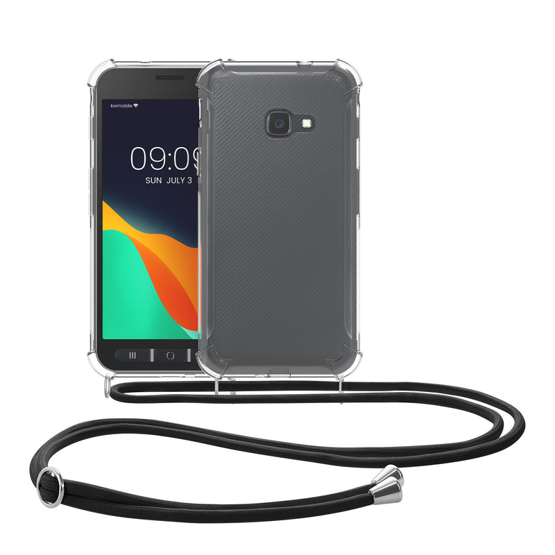 kwmobile Necklace Case compatible with Samsung Galaxy Xcover 4 / 4S Cover