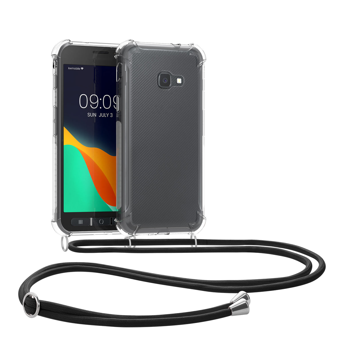 kwmobile Necklace Case compatible with Samsung Galaxy Xcover 4 / 4S Cover