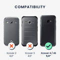 kwmobile Necklace Case compatible with Samsung Galaxy Xcover 4 / 4S Cover