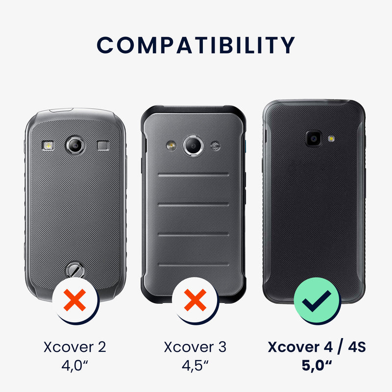 kwmobile Necklace Case compatible with Samsung Galaxy Xcover 4 / 4S Cover