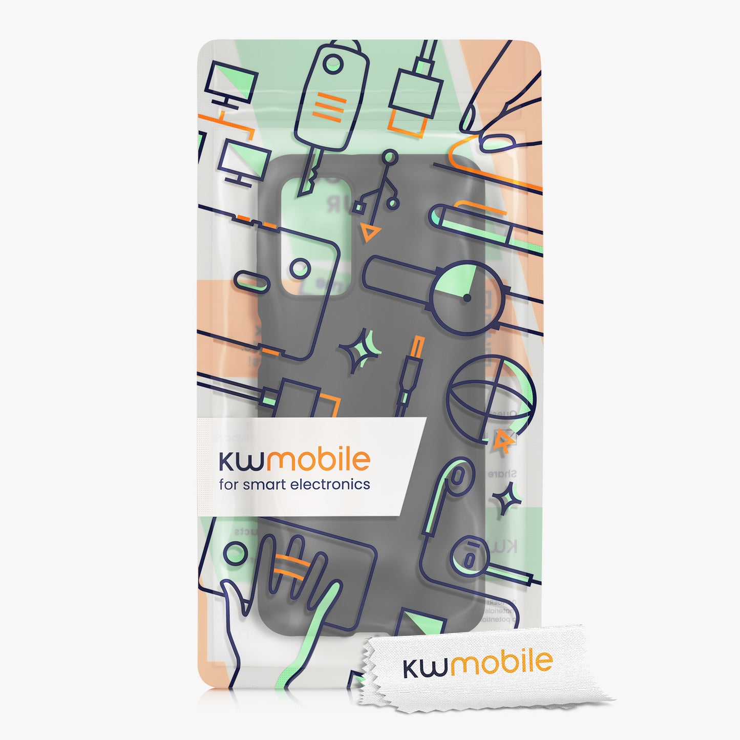 kwmobile Case for Samsung Galaxy A23 4G / 5G - Wireless Charging - Protective Cover