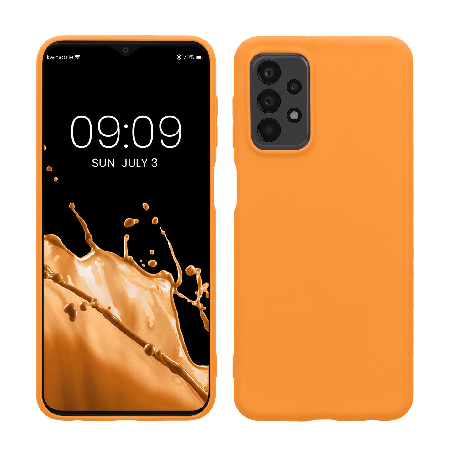 kwmobile Case for Samsung Galaxy A23 4G / 5G - Wireless Charging - Protective Cover