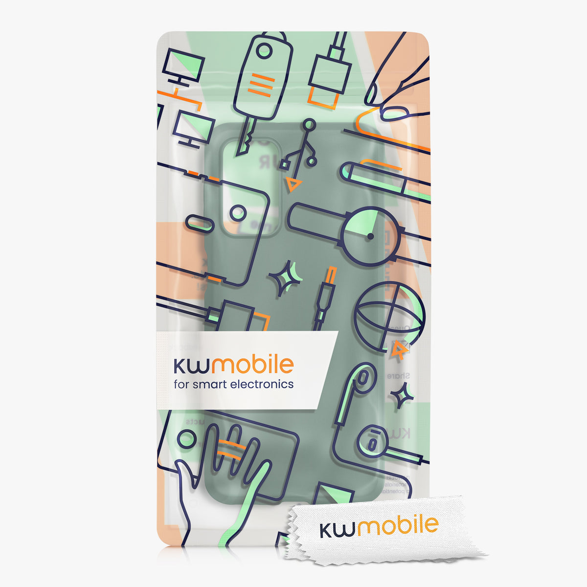kwmobile Case for Samsung Galaxy A23 4G / 5G - Wireless Charging - Protective Cover