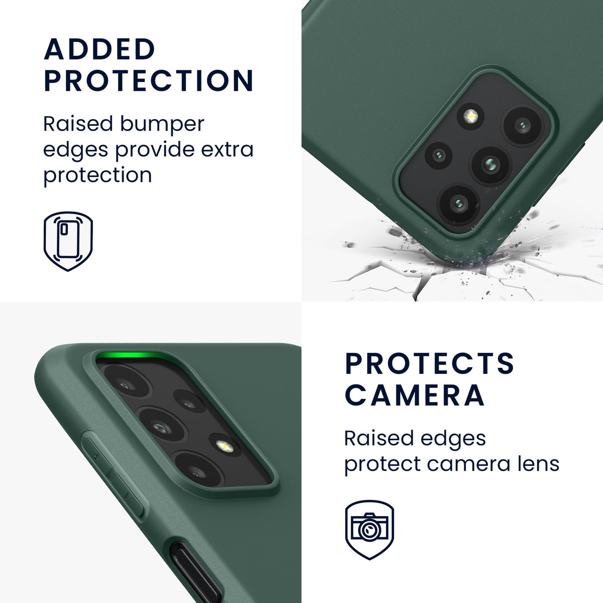 kwmobile Case for Samsung Galaxy A23 4G / 5G - Wireless Charging - Protective Cover
