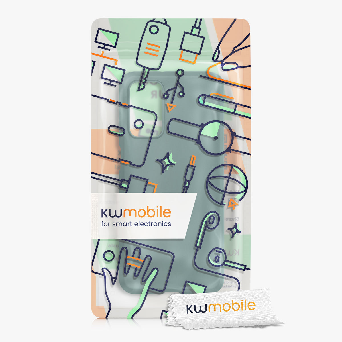 kwmobile Case for Samsung Galaxy A23 4G / 5G - Wireless Charging - Protective Cover