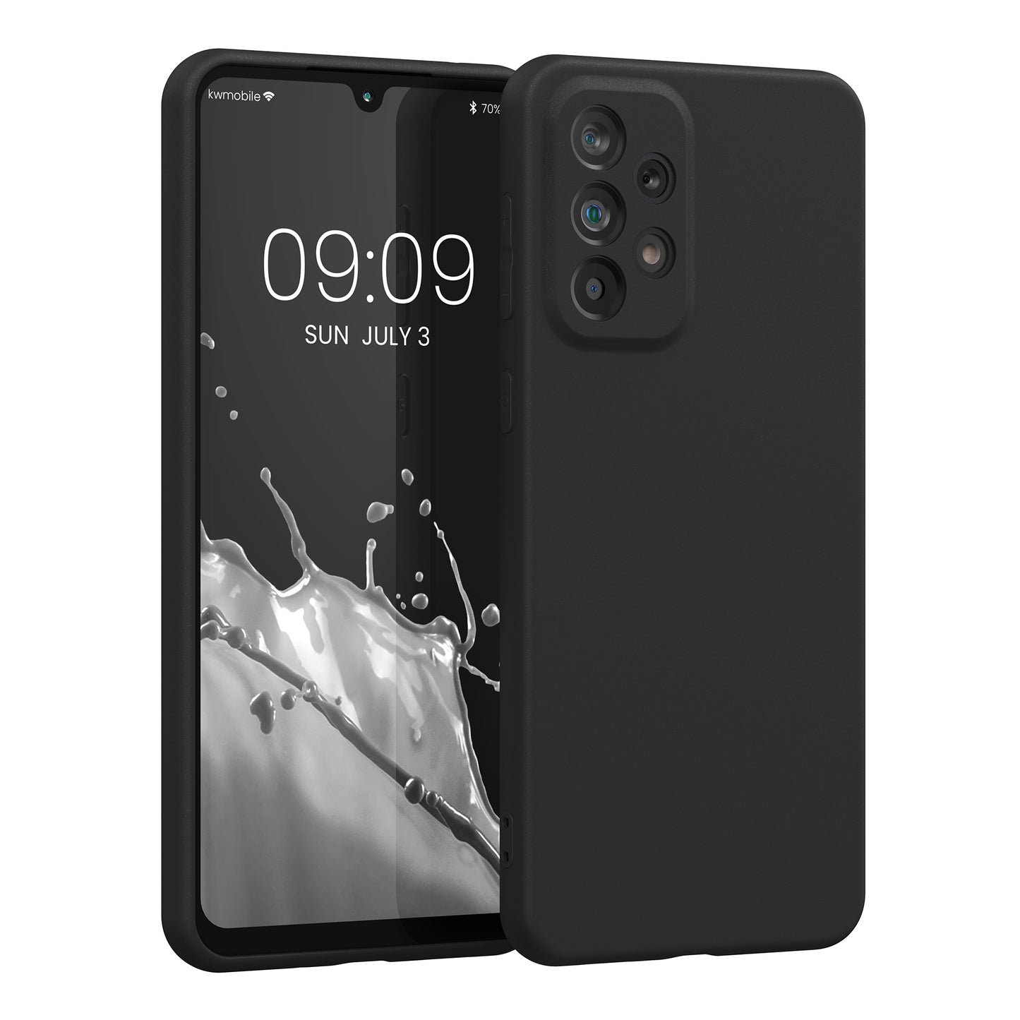 kwmobile Cell Phone Case for Samsung Galaxy A33 5G Case - Wireless Charging - Protective Cover