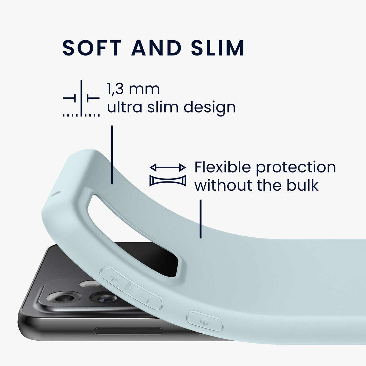 kwmobile Cell Phone Case for Samsung Galaxy A33 5G Case - Wireless Charging - Protective Cover