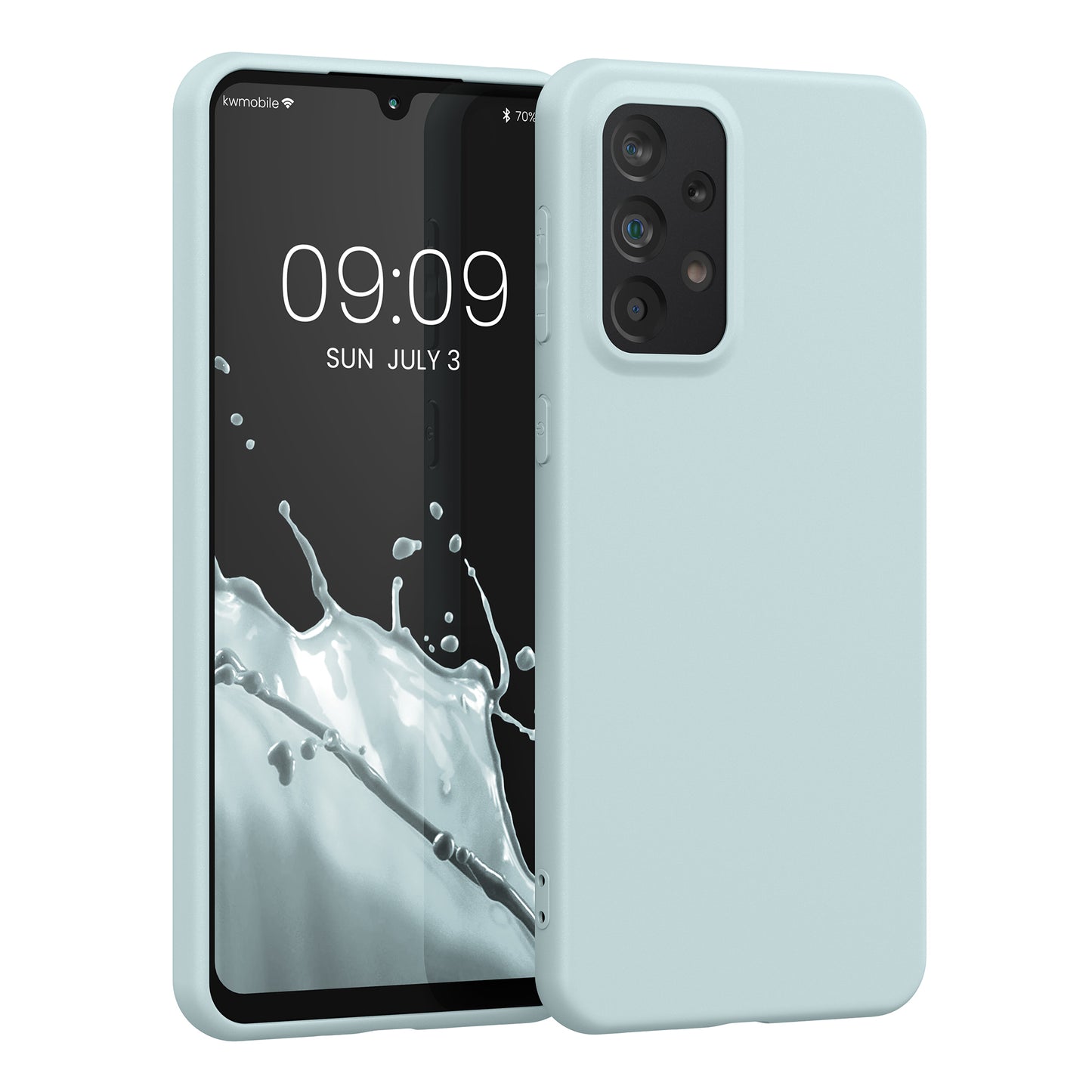 kwmobile Cell Phone Case for Samsung Galaxy A33 5G Case - Wireless Charging - Protective Cover