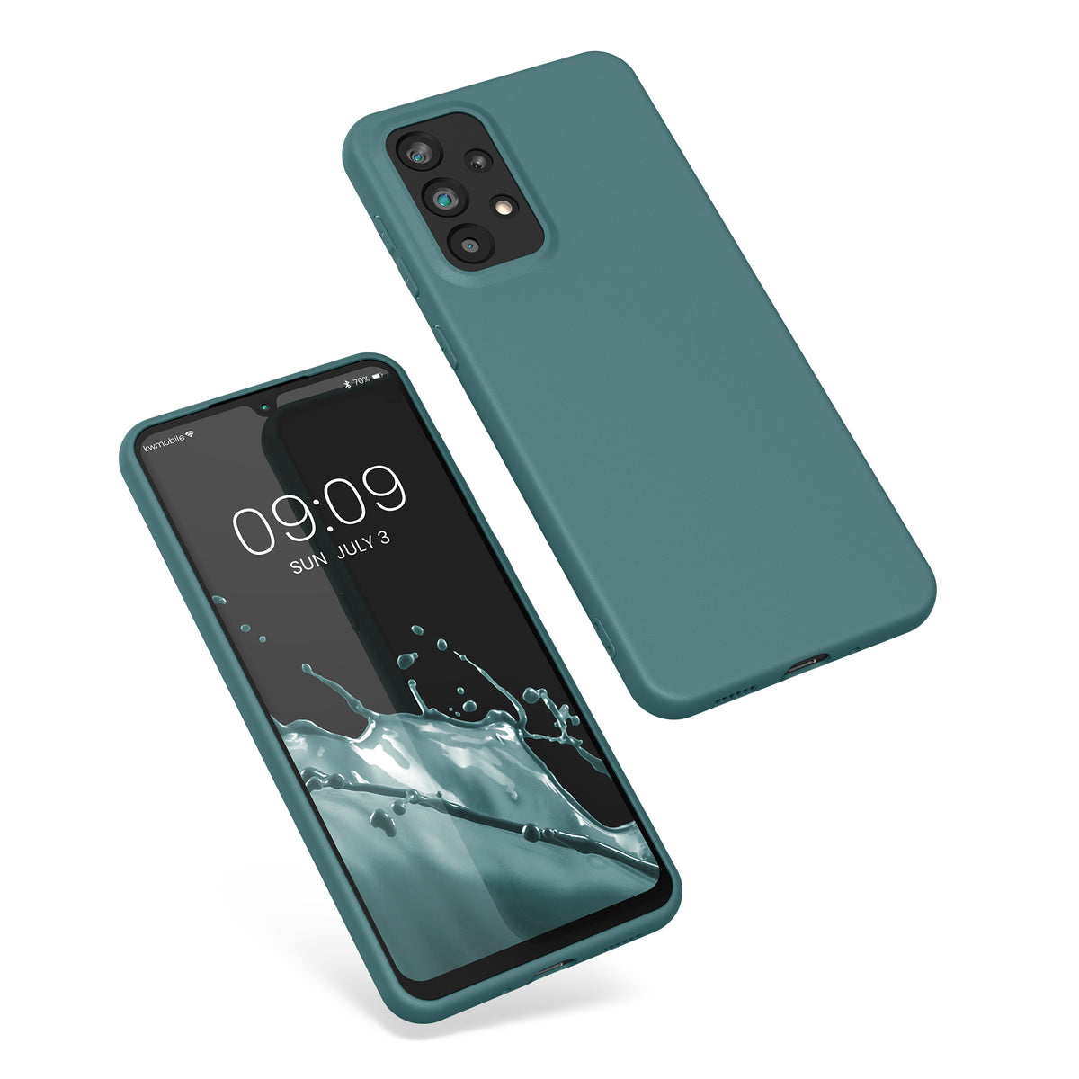 kwmobile Cell Phone Case for Samsung Galaxy A33 5G Case - Wireless Charging - Protective Cover