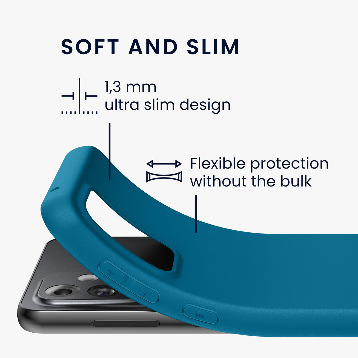 kwmobile Cell Phone Case for Samsung Galaxy A33 5G Case - Wireless Charging - Protective Cover