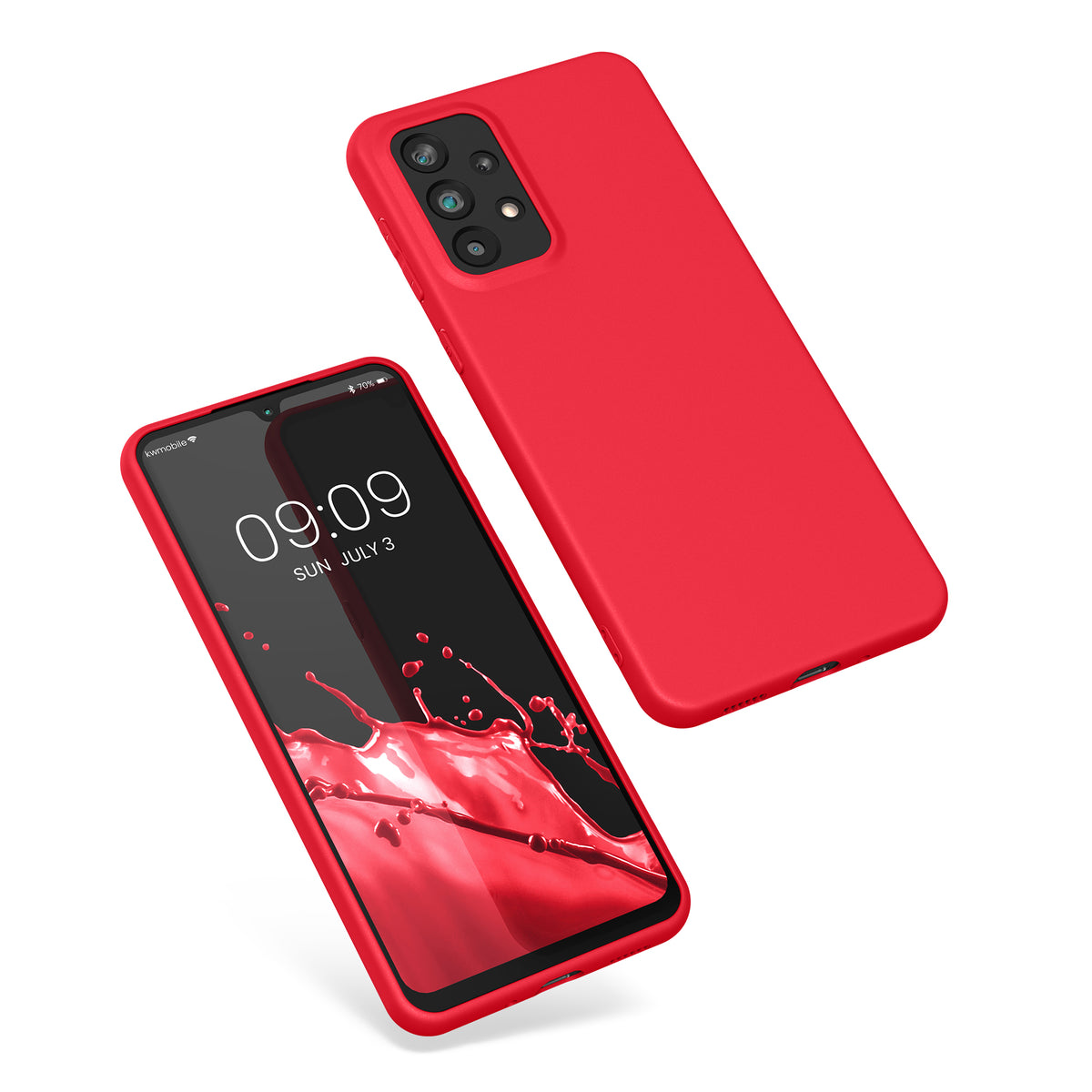 kwmobile Cell Phone Case for Samsung Galaxy A33 5G Case - Wireless Charging - Protective Cover