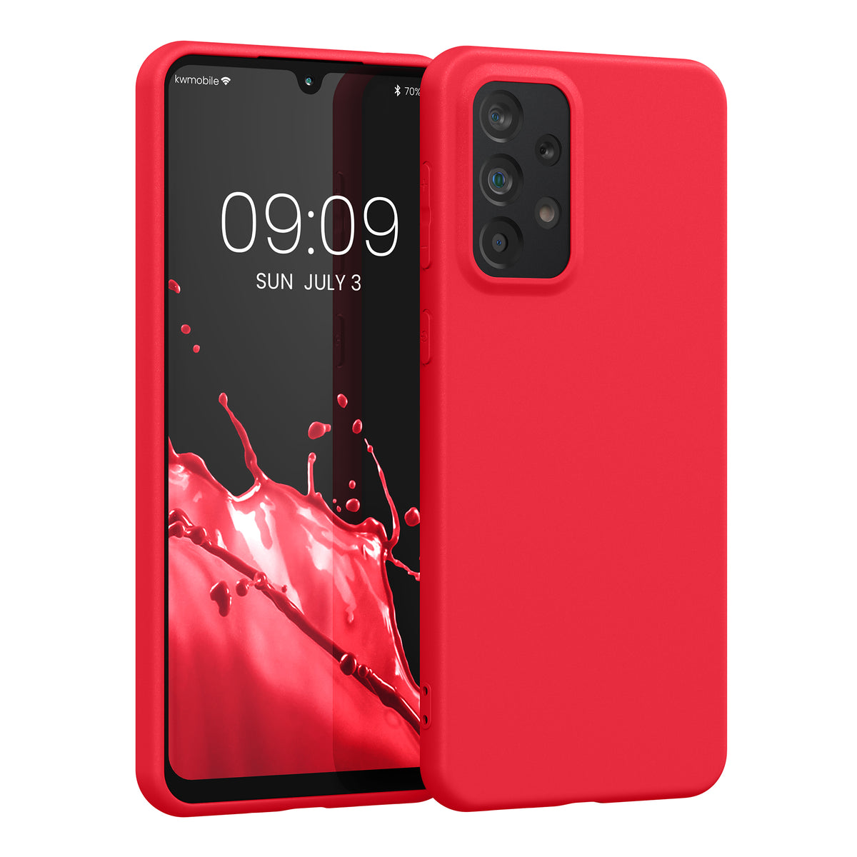 kwmobile Cell Phone Case for Samsung Galaxy A33 5G Case - Wireless Charging - Protective Cover