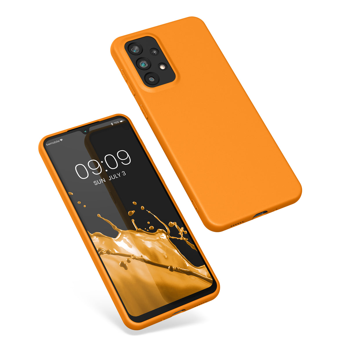 kwmobile Cell Phone Case for Samsung Galaxy A33 5G Case - Wireless Charging - Protective Cover