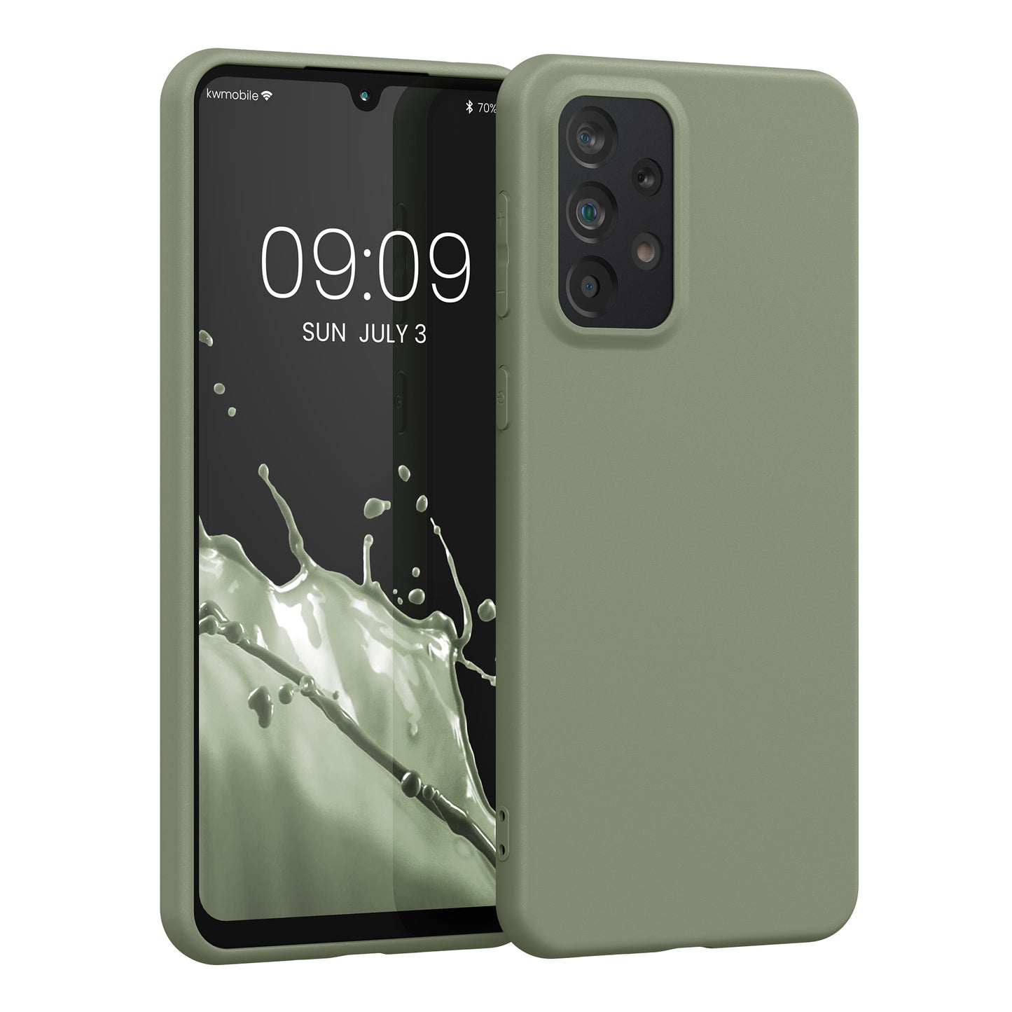 kwmobile Cell Phone Case for Samsung Galaxy A33 5G Case - Wireless Charging - Protective Cover