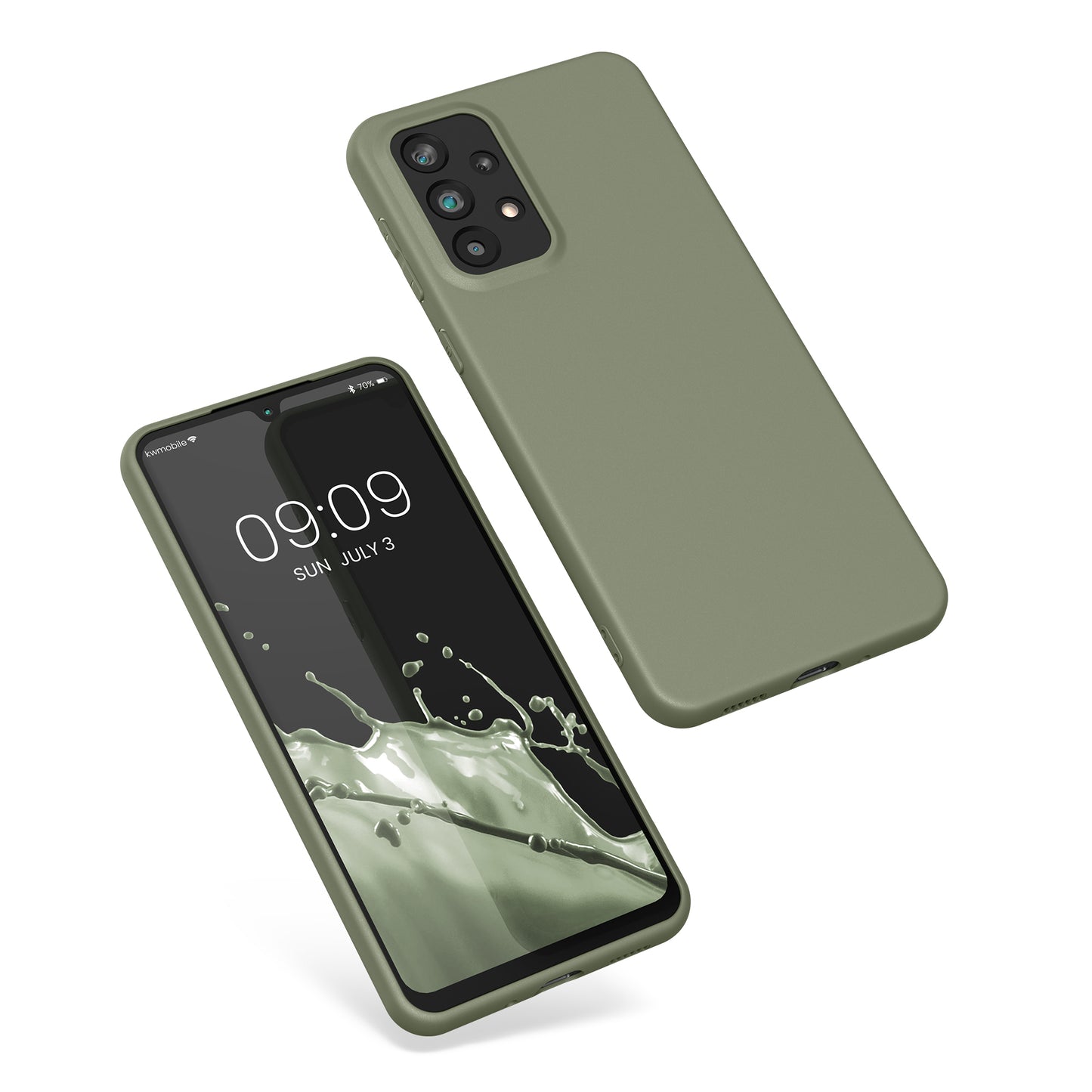 kwmobile Cell Phone Case for Samsung Galaxy A33 5G Case - Wireless Charging - Protective Cover