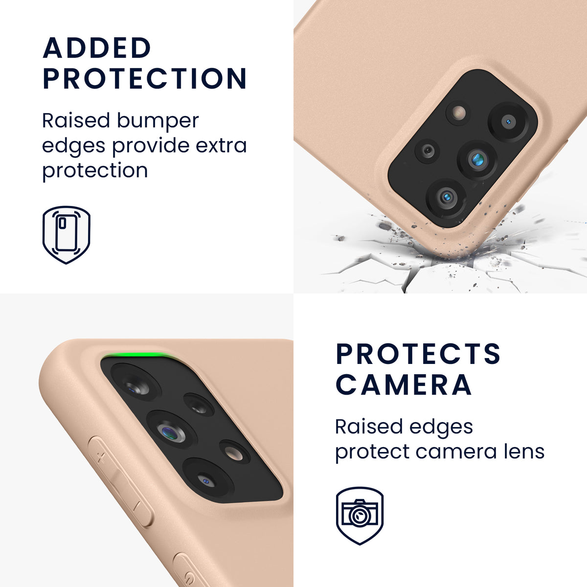 kwmobile Cell Phone Case for Samsung Galaxy A33 5G Case - Wireless Charging - Protective Cover