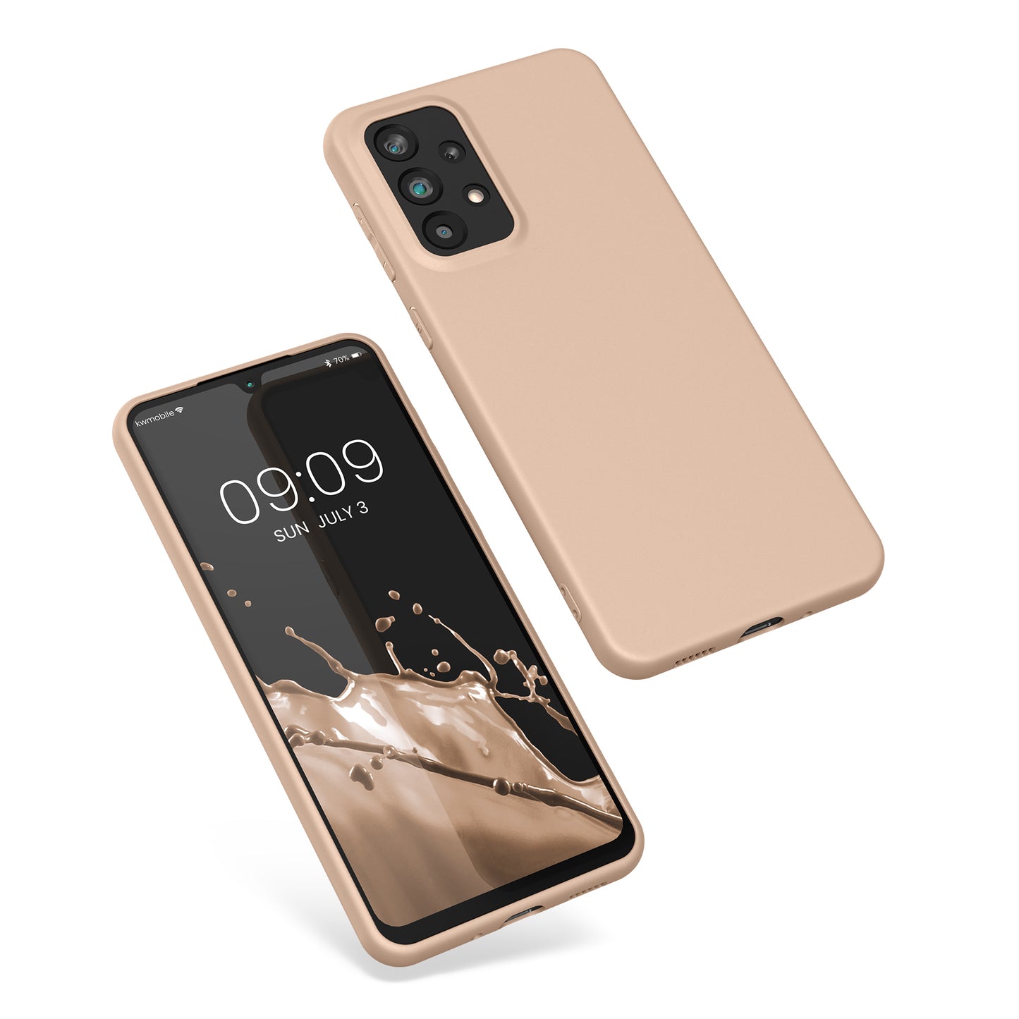 kwmobile Cell Phone Case for Samsung Galaxy A33 5G Case - Wireless Charging - Protective Cover