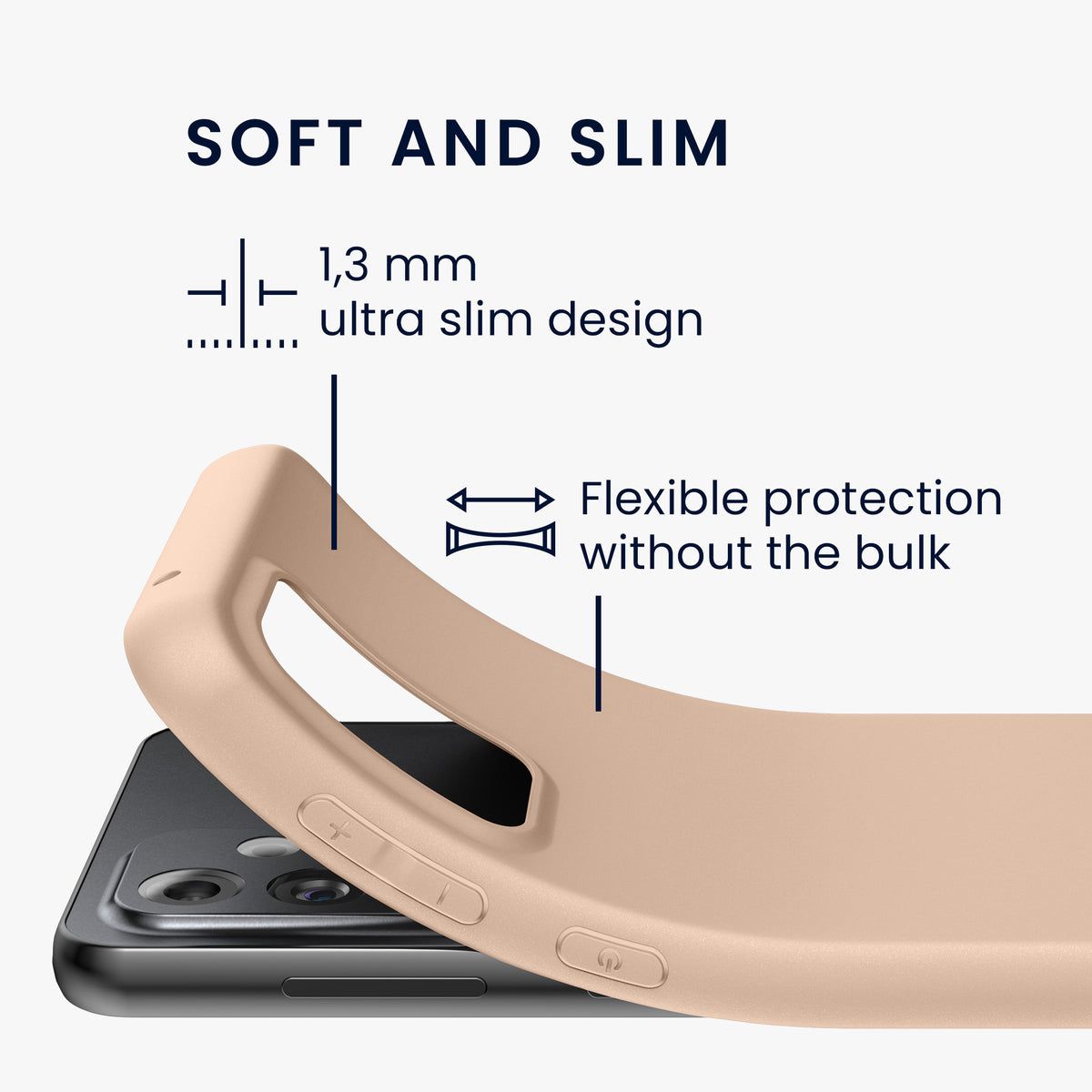 kwmobile Cell Phone Case for Samsung Galaxy A33 5G Case - Wireless Charging - Protective Cover