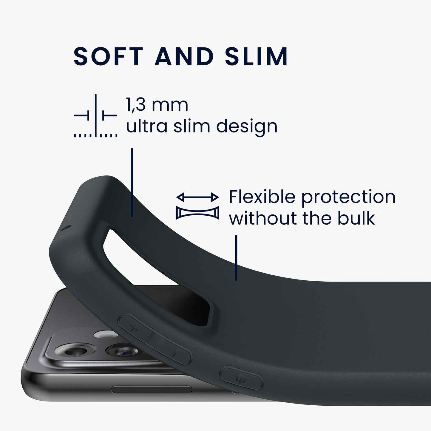 kwmobile Cell Phone Case for Samsung Galaxy A33 5G Case - Wireless Charging - Protective Cover